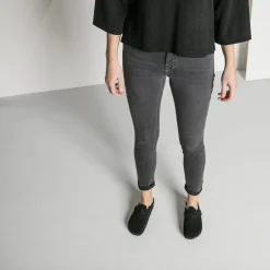 Heren Birkenstock Klompen En Muilen-Boston Lamsvel