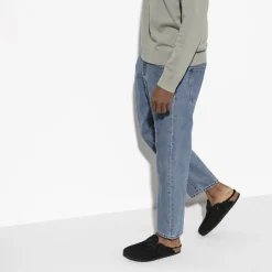 Heren Birkenstock Klompen En Muilen-Boston Lamsvel