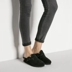 Heren Birkenstock Klompen En Muilen-Boston Lamsvel