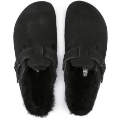 Heren Birkenstock Klompen En Muilen-Boston Lamsvel