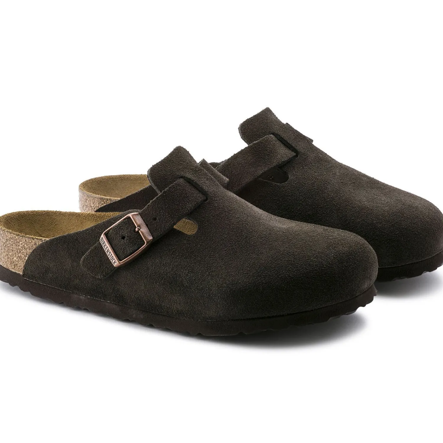 Heren Birkenstock Klompen En Muilen-Boston Zacht Voetbed