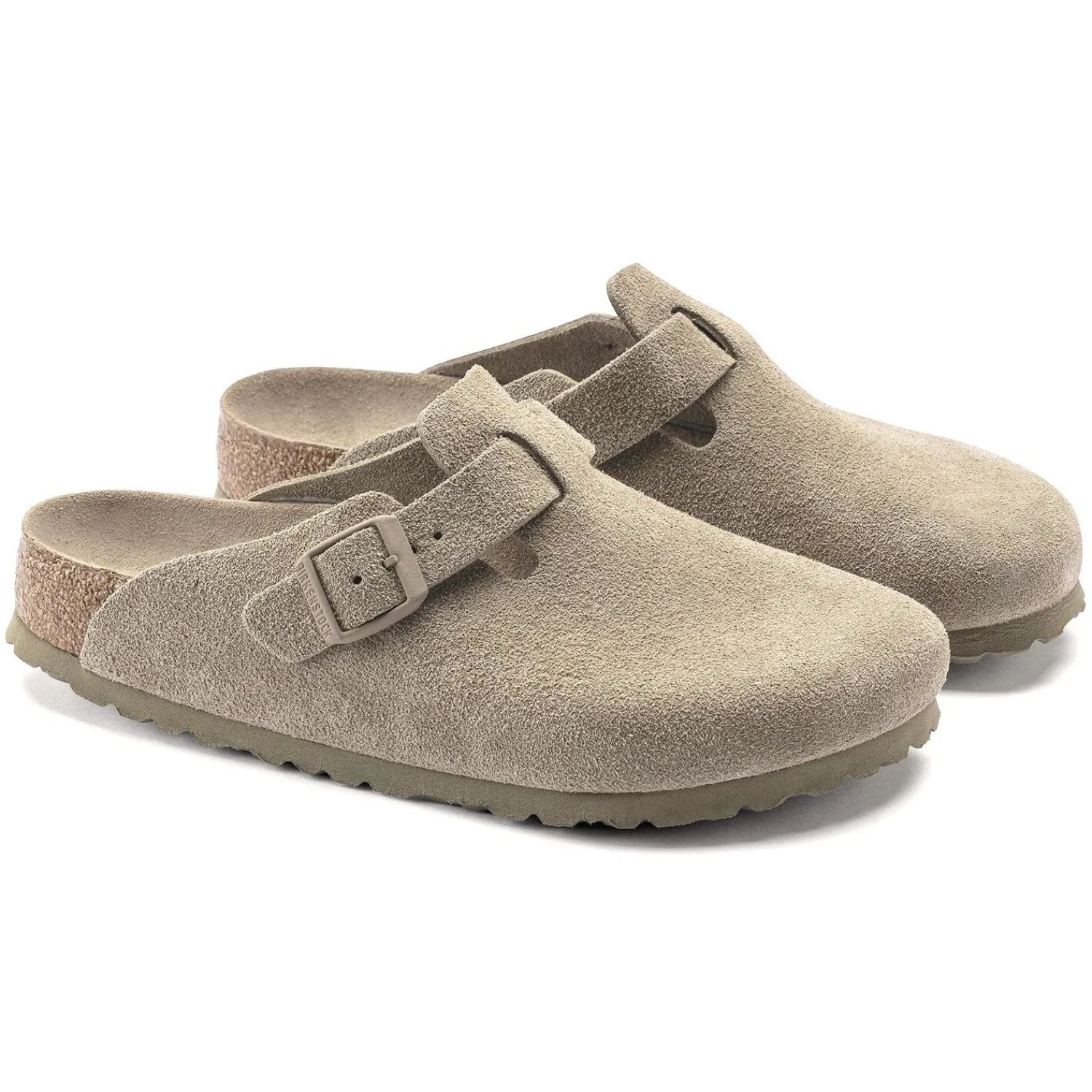 Heren Birkenstock Klompen En Muilen-Boston Zacht Voetbed