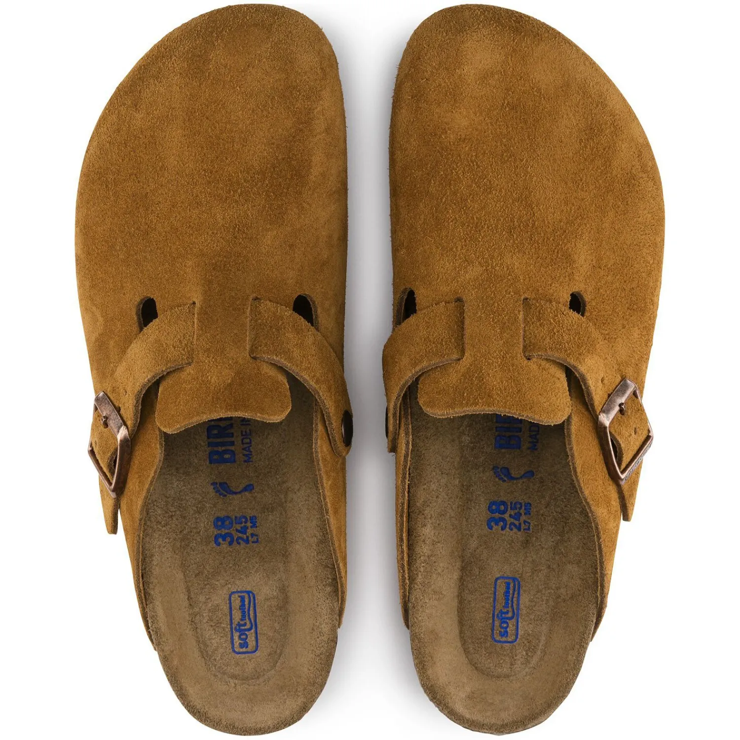 Heren Birkenstock Klompen En Muilen-Boston Zacht Voetbed