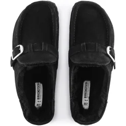 Dames Birkenstock Klompen En Muilen-Buckley Lamsvel