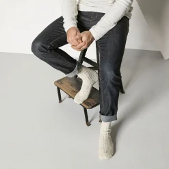 Heren Birkenstock Sokken-Cotton Slub Heren