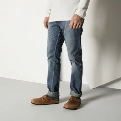 Heren Birkenstock Sokken-Cotton Slub Heren
