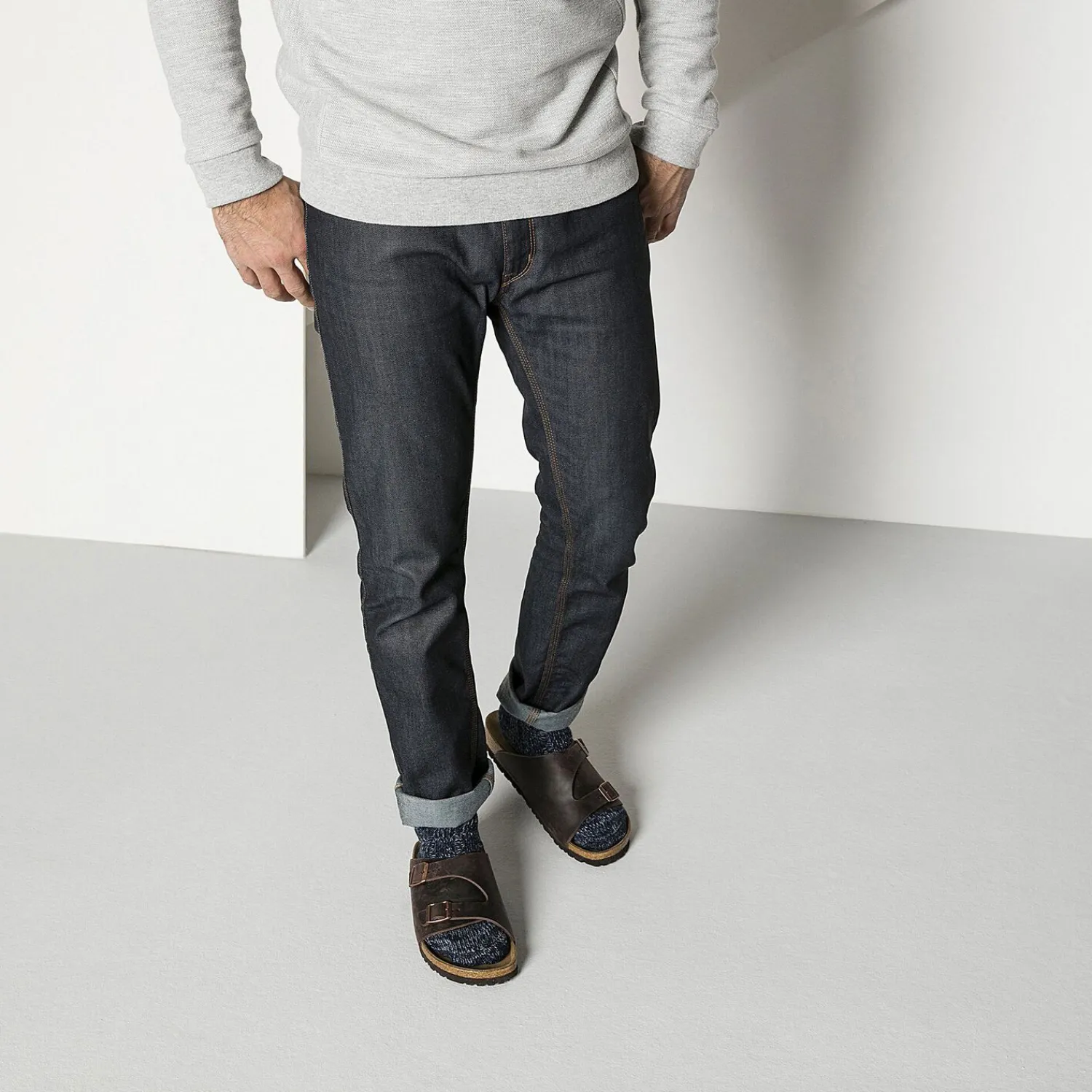 Heren Birkenstock Sokken-Cotton Twist Heren