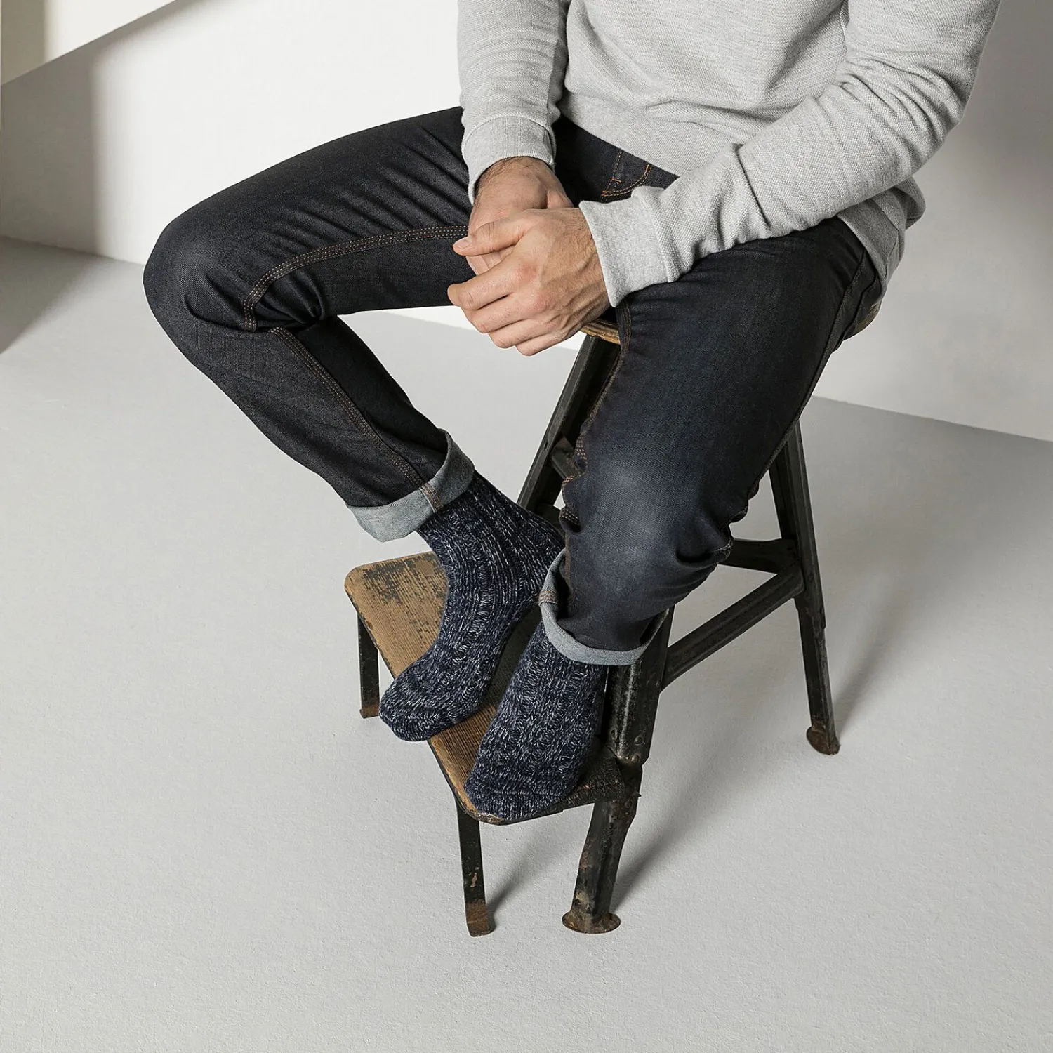 Heren Birkenstock Sokken-Cotton Twist Heren