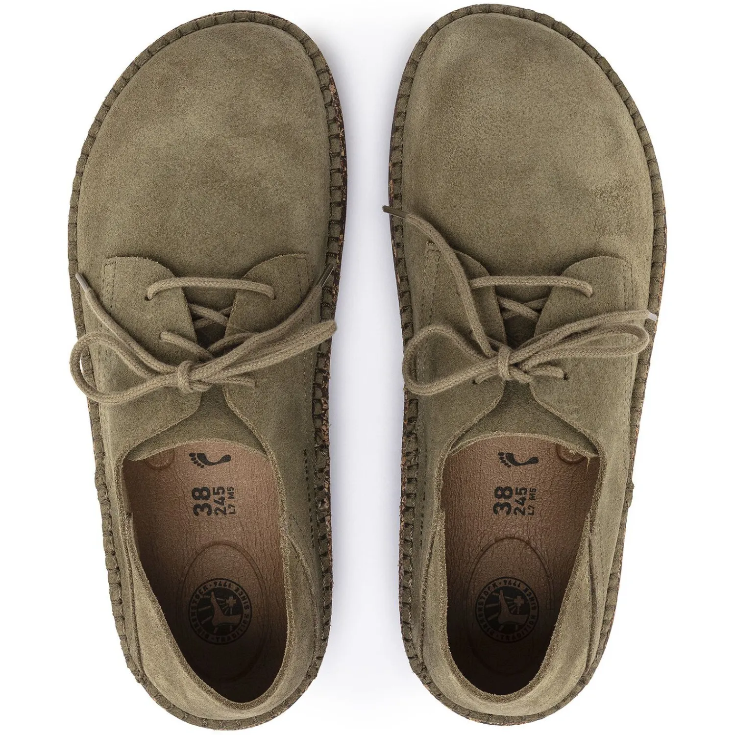 Heren Birkenstock Veterschoenen-Gary