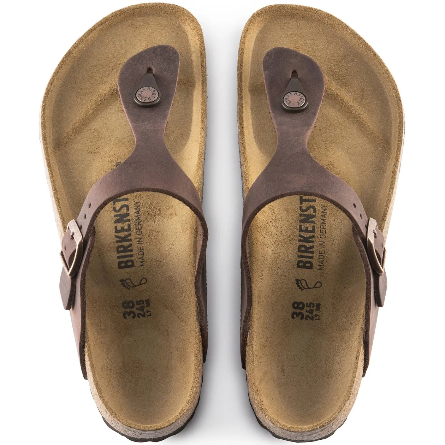 Heren Birkenstock Teensandalen En -Slippers-Gizeh