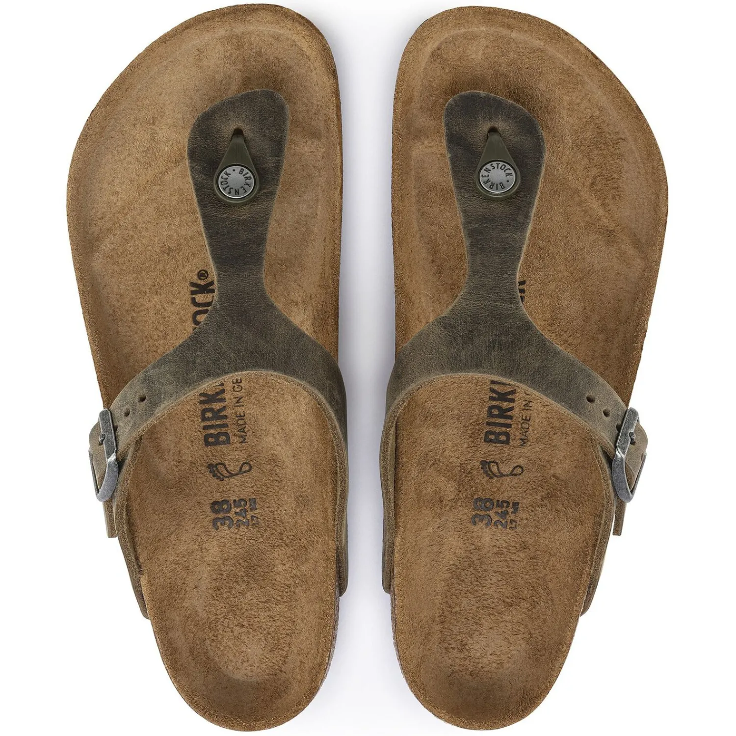 Heren Birkenstock Teensandalen En -Slippers-Gizeh