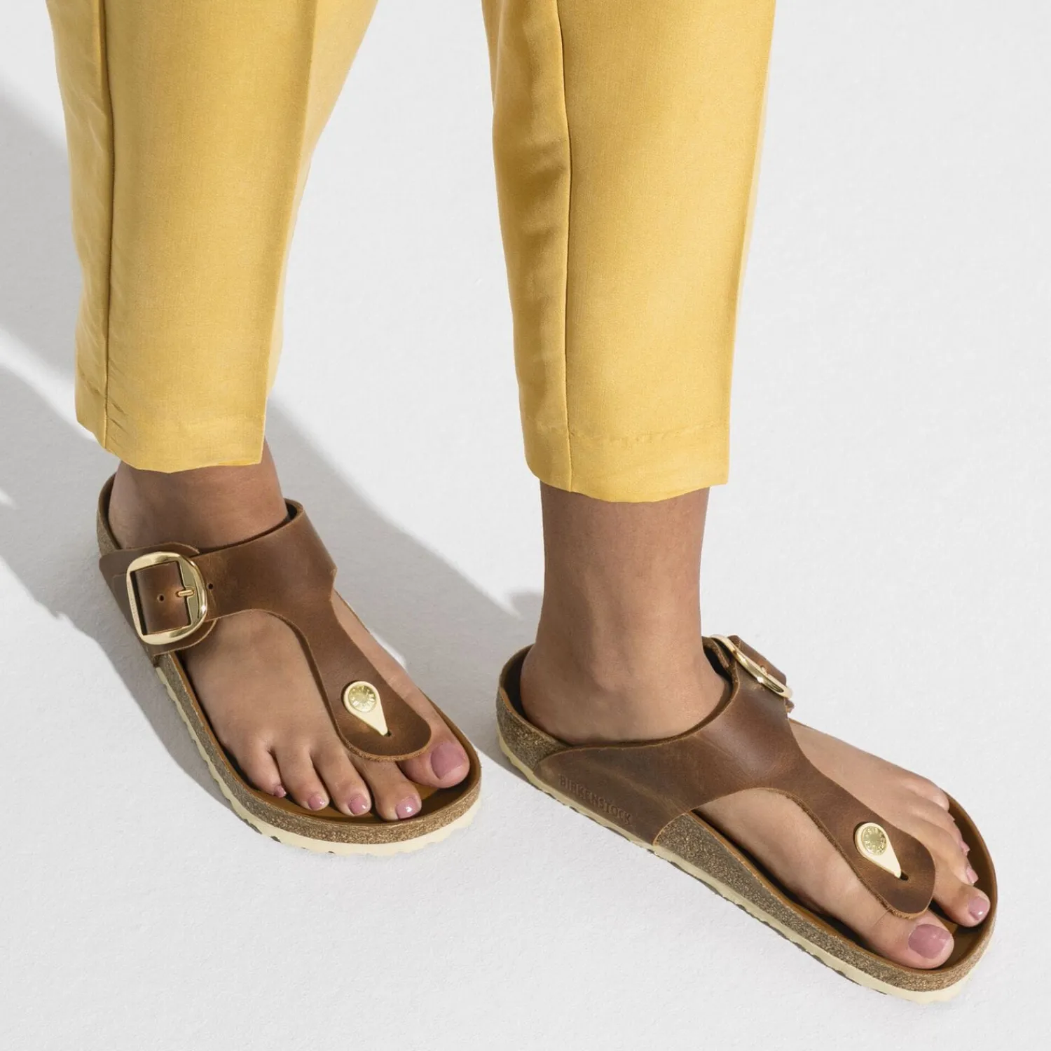 Dames Birkenstock Teensandalen En -Slippers-Gizeh Big Buckle