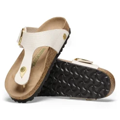Dames Birkenstock Teensandalen En -Slippers-Gizeh Big Buckle Rivet Logo