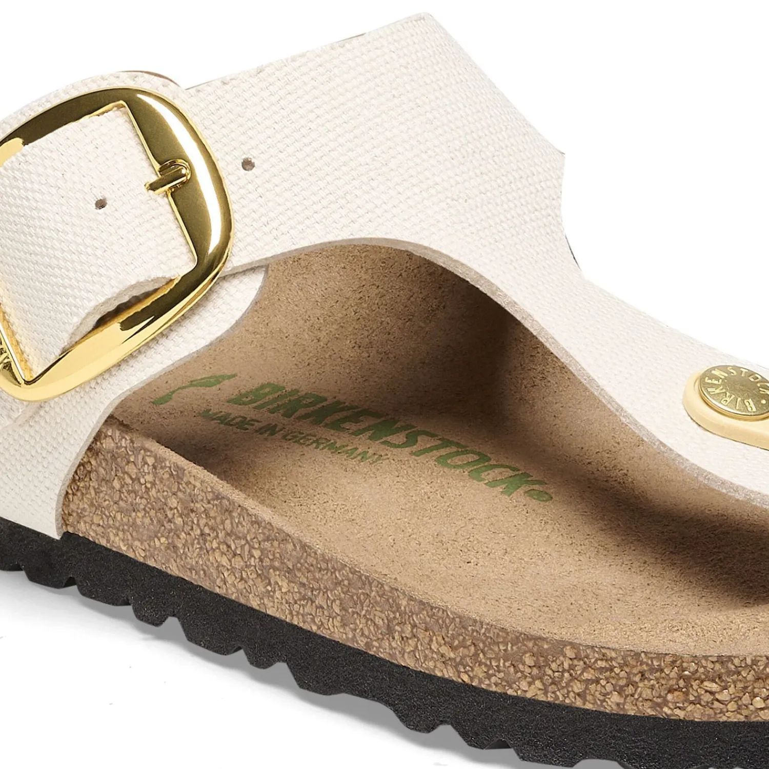 Dames Birkenstock Teensandalen En -Slippers-Gizeh Big Buckle Rivet Logo