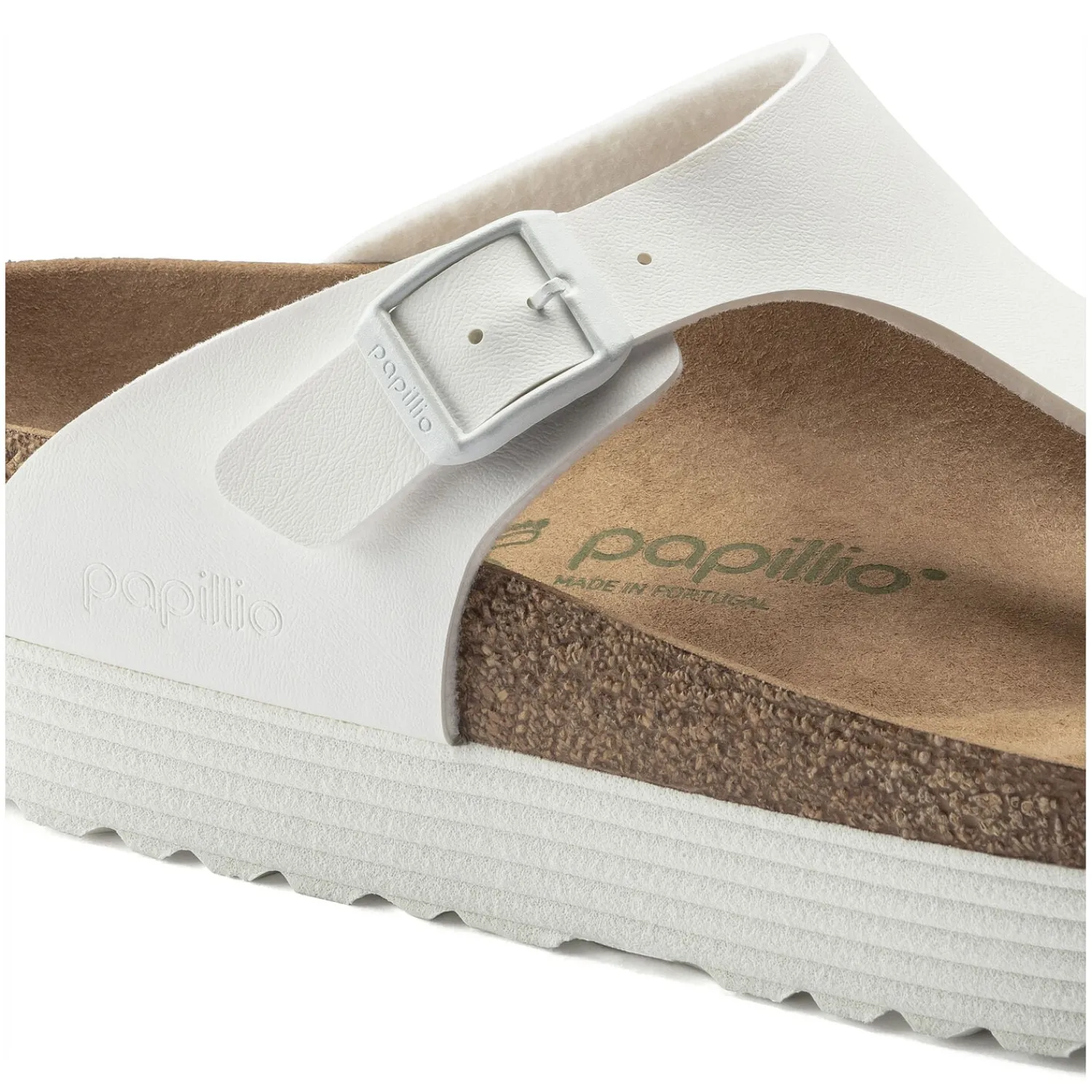 Dames Birkenstock Plateau-Gizeh Platform Veganistisch