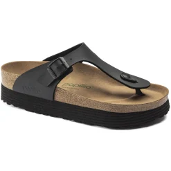 Dames Birkenstock Plateau-Gizeh Platform Veganistisch