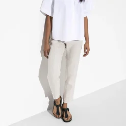 Dames Birkenstock Plateau-Gizeh Platform Veganistisch