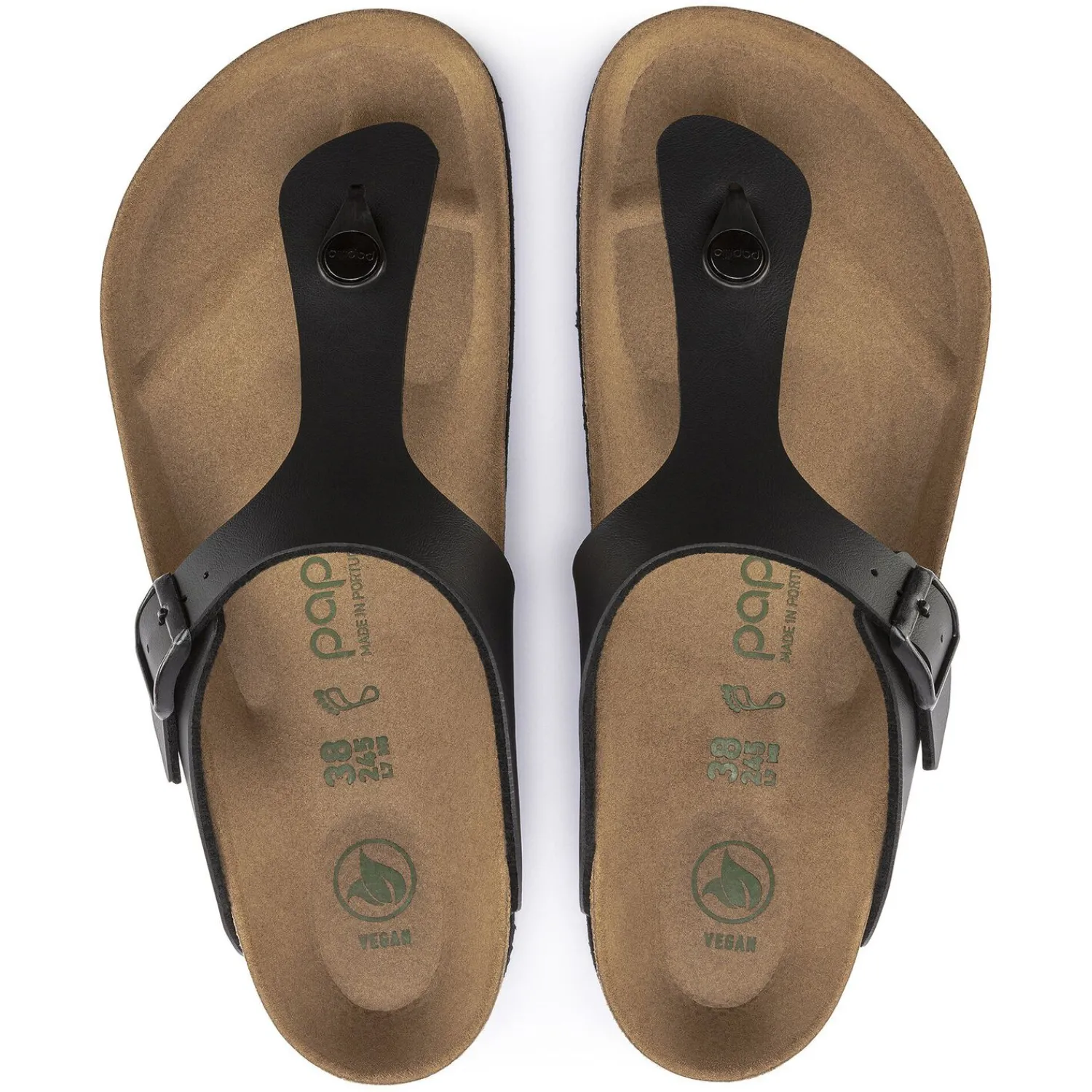 Dames Birkenstock Plateau-Gizeh Platform Veganistisch
