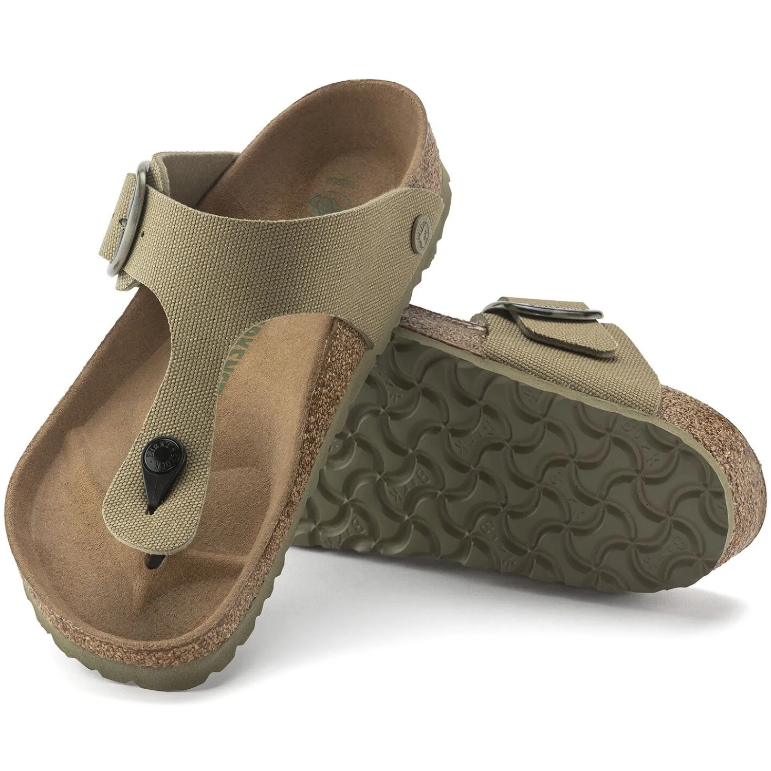 Dames Birkenstock Teensandalen En -Slippers-Gizeh Vegan Big Buckle