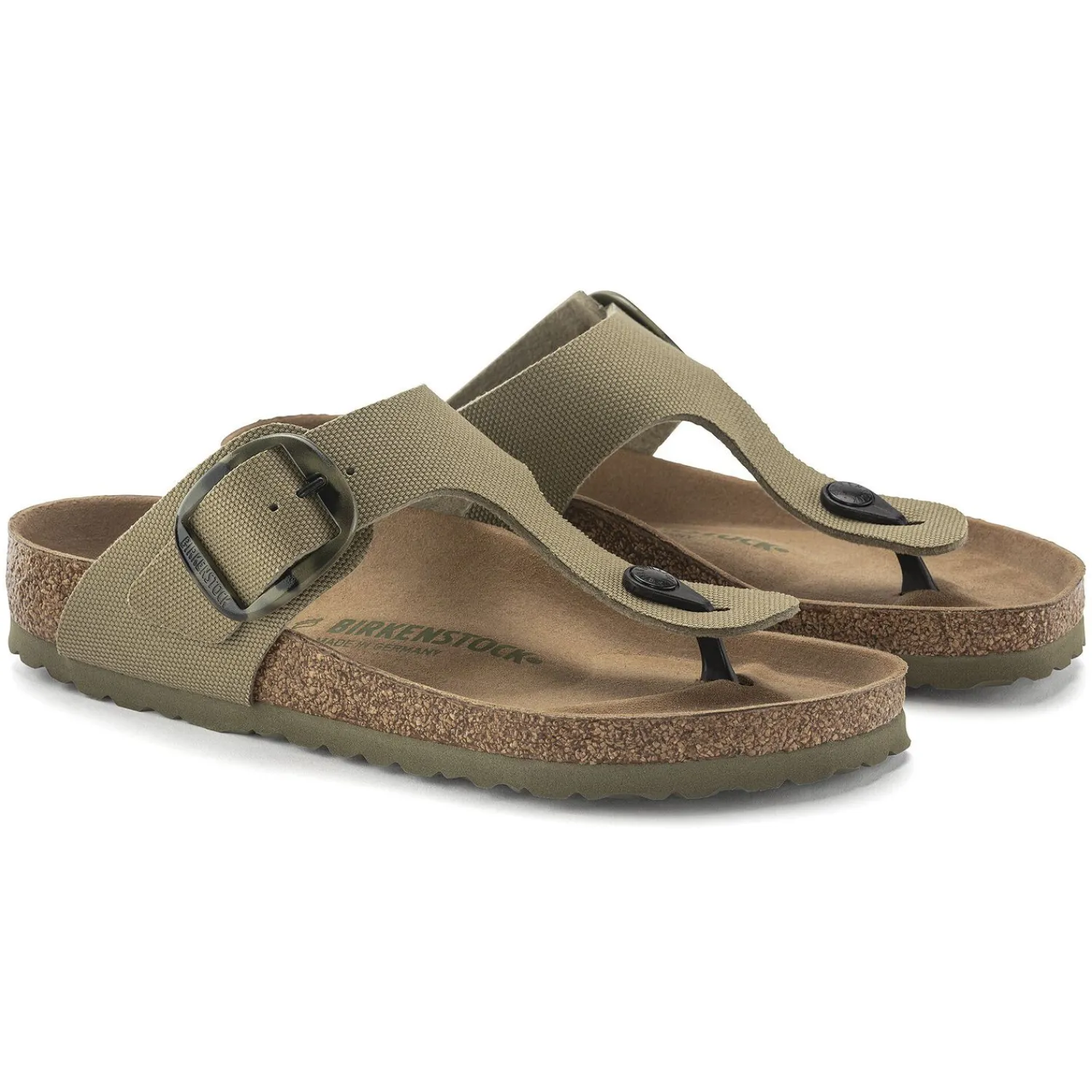 Dames Birkenstock Teensandalen En -Slippers-Gizeh Vegan Big Buckle