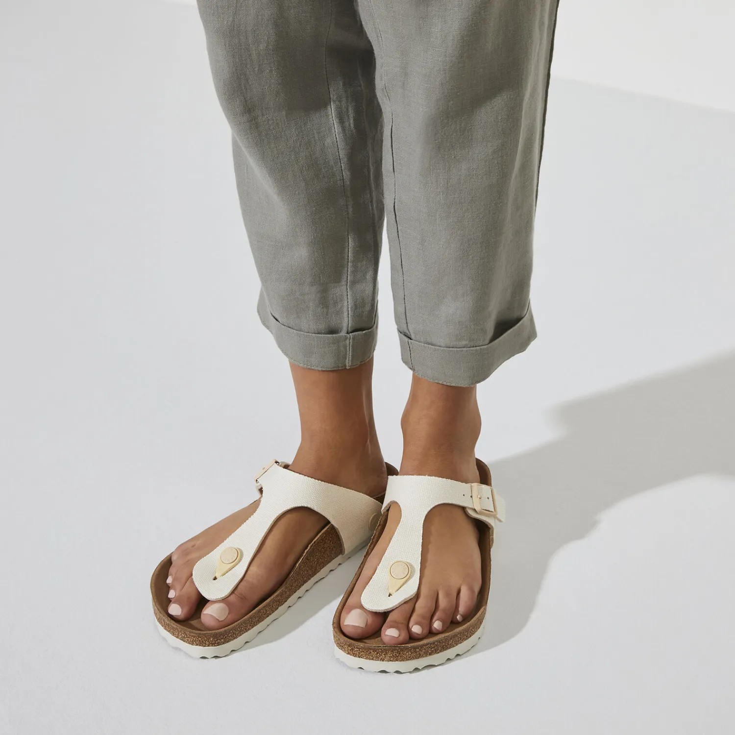 Dames Birkenstock Teensandalen En -Slippers-Gizeh Veganistisch