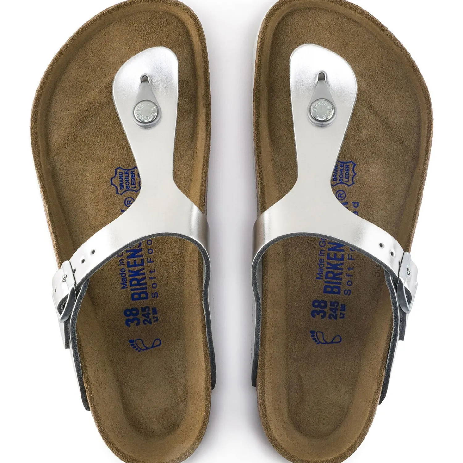 Dames Birkenstock Teensandalen En -Slippers-Gizeh Zacht Voetbed