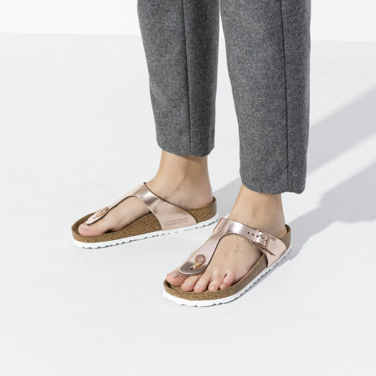 Dames Birkenstock Teensandalen En -Slippers-Gizeh Zacht Voetbed