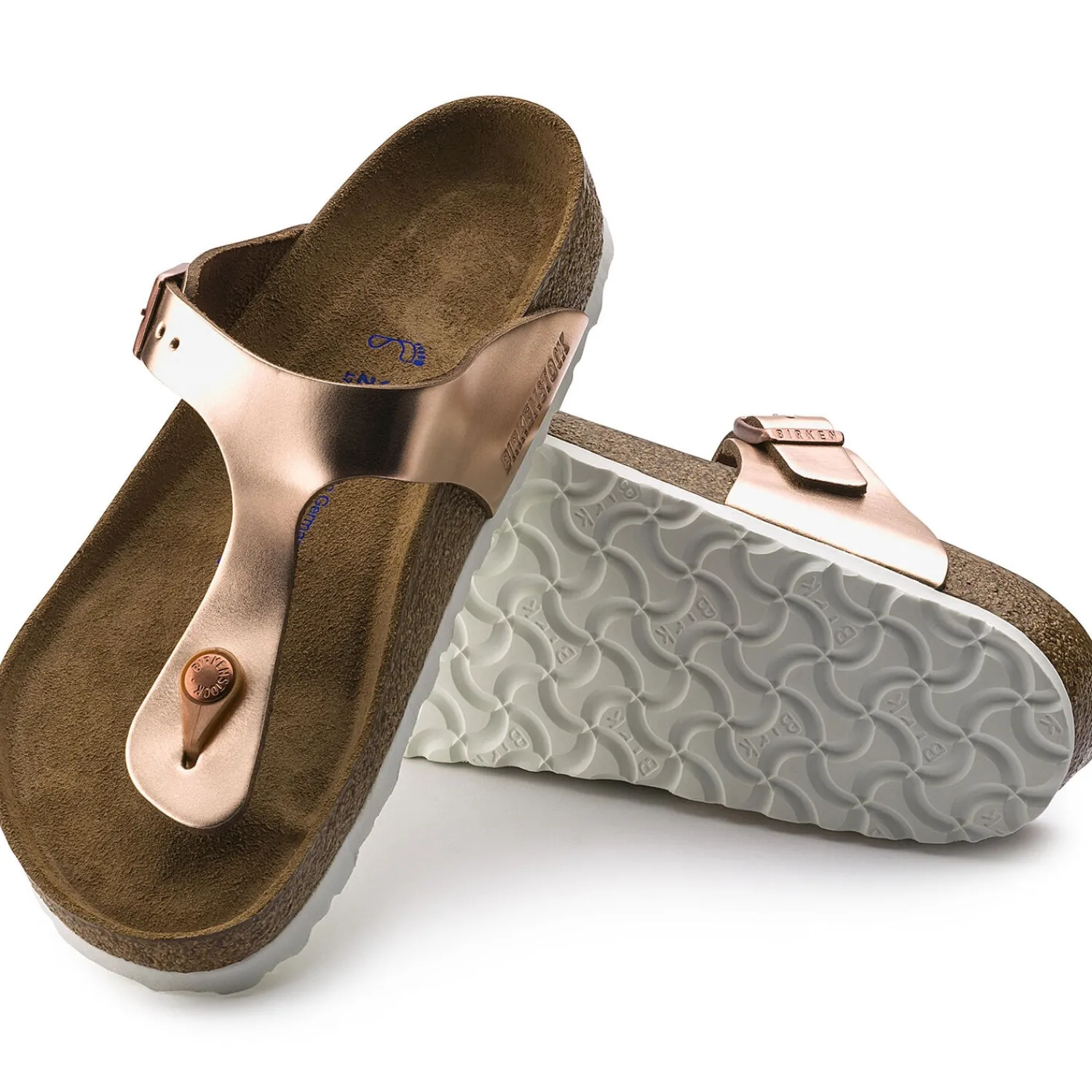 Dames Birkenstock Teensandalen En -Slippers-Gizeh Zacht Voetbed