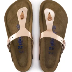 Dames Birkenstock Teensandalen En -Slippers-Gizeh Zacht Voetbed