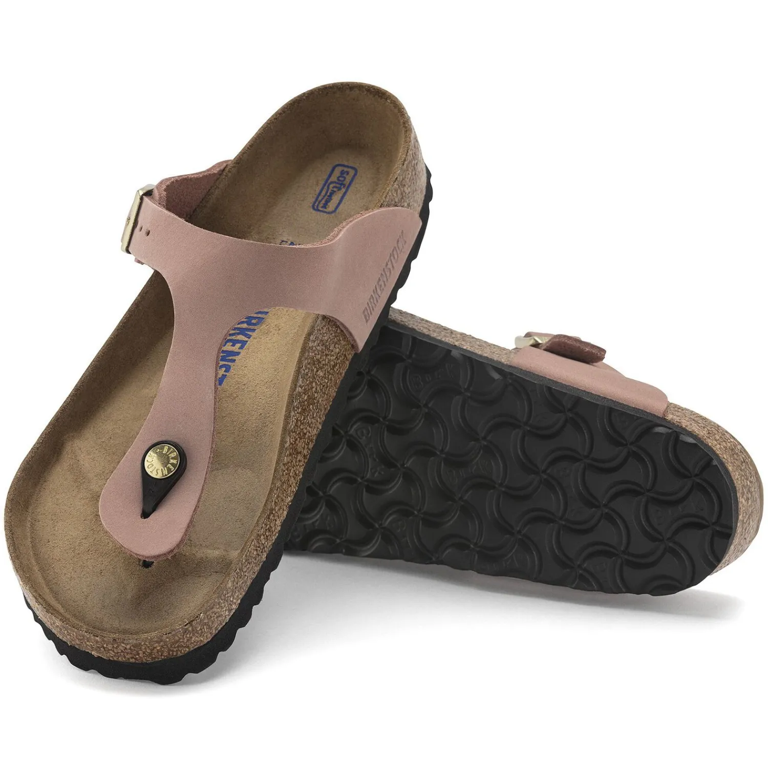 Dames Birkenstock Teensandalen En -Slippers-Gizeh Zacht Voetbed