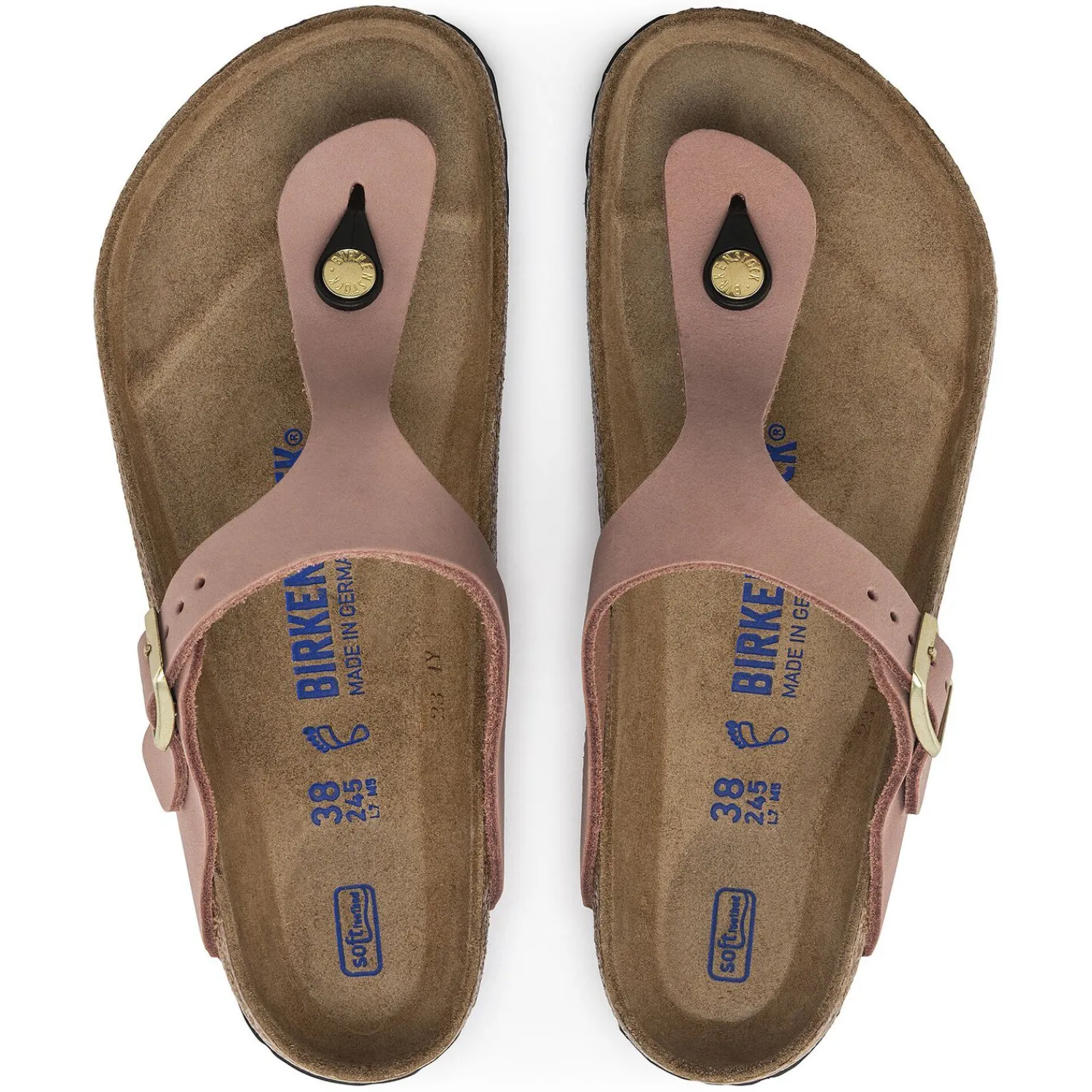 Dames Birkenstock Teensandalen En -Slippers-Gizeh Zacht Voetbed