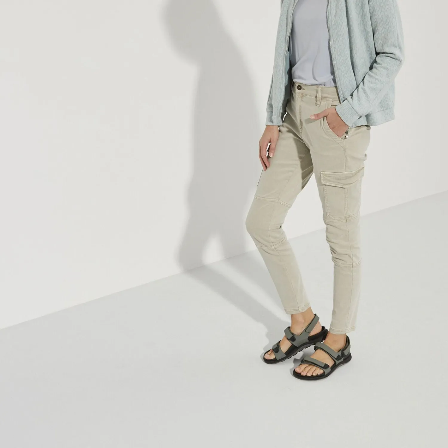 Dames Birkenstock Met Hielriem-Kalahari Dames