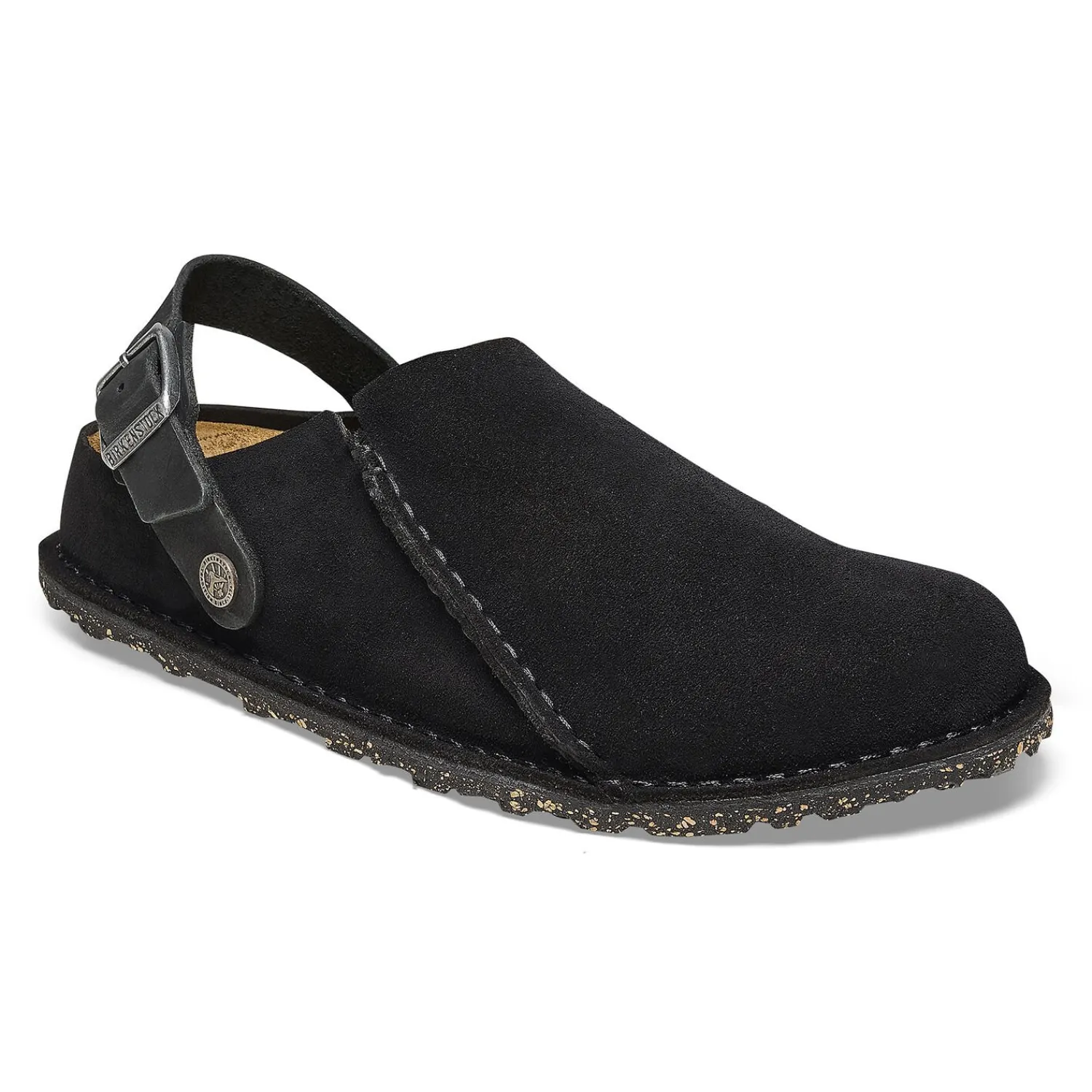 Heren Birkenstock Pantoffels-Lutry Premium Suede