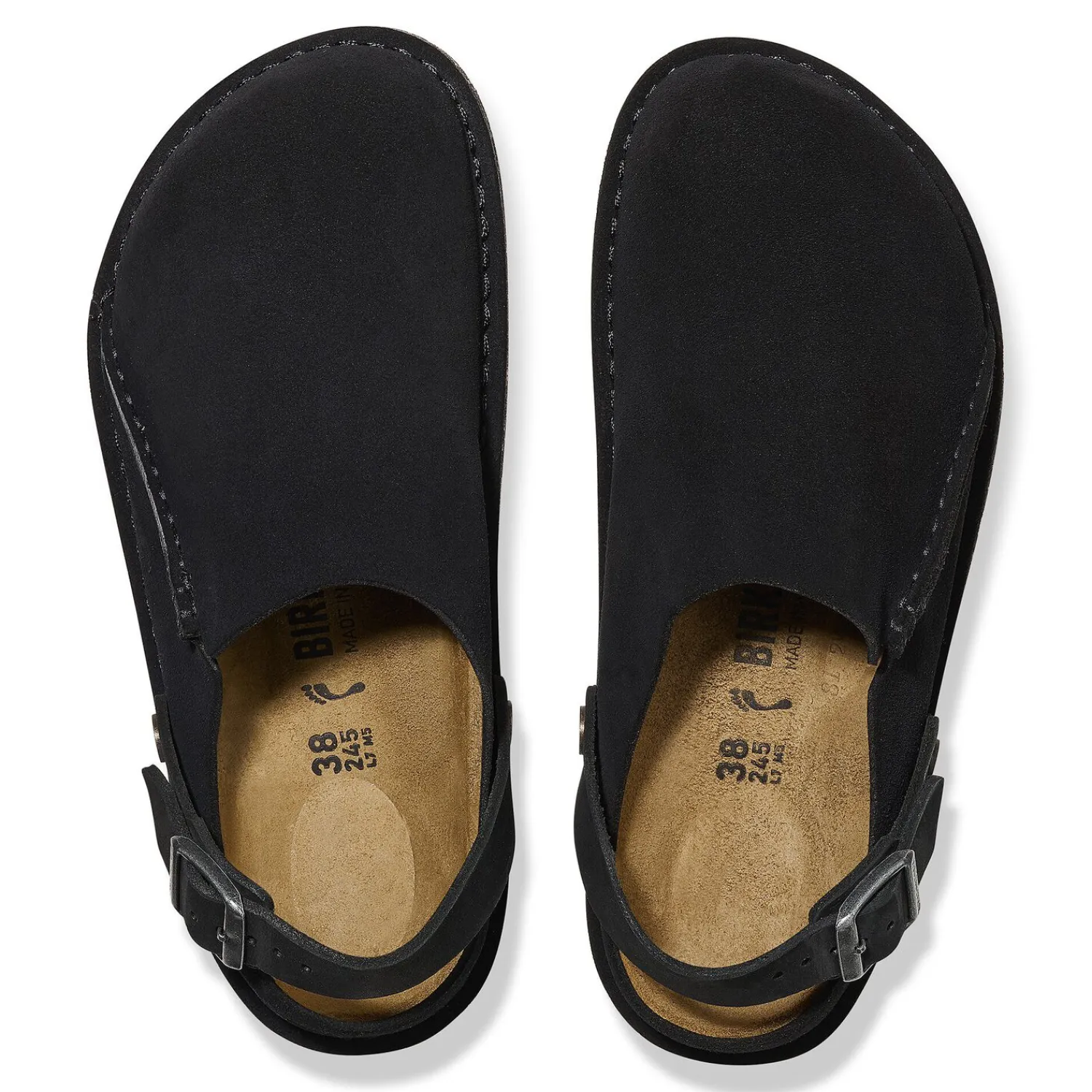 Heren Birkenstock Pantoffels-Lutry Premium Suede
