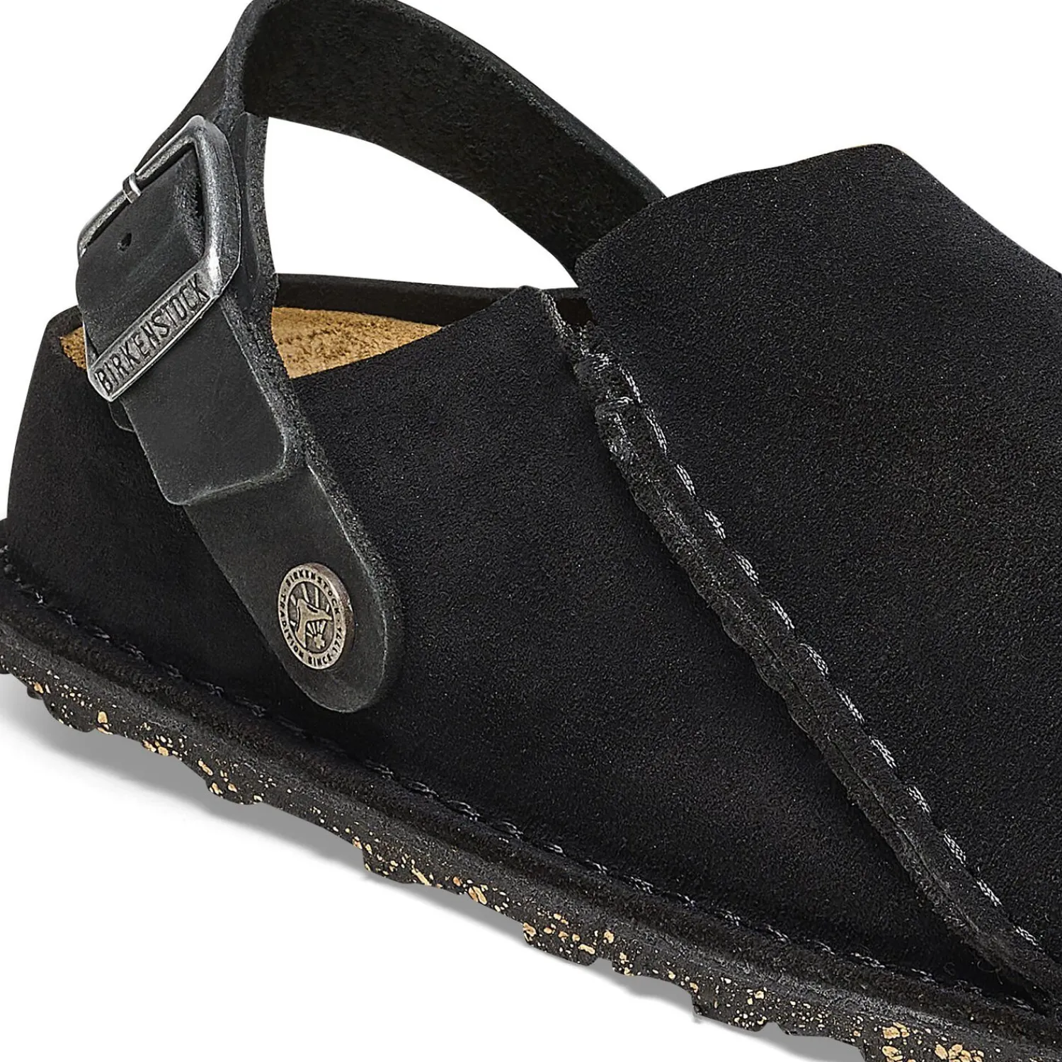 Heren Birkenstock Pantoffels-Lutry Premium Suede