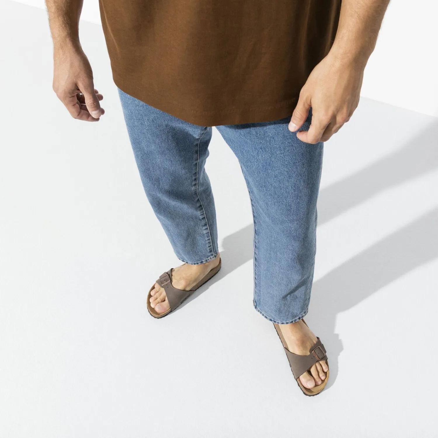 Heren Birkenstock Een Riem-Madrid