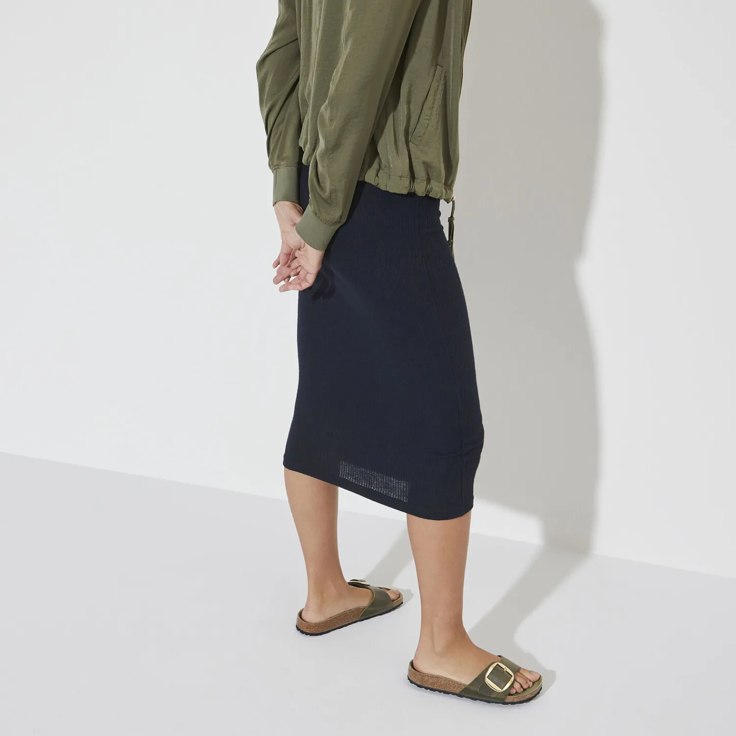 Dames Birkenstock Een Riem-Madrid Big Buckle