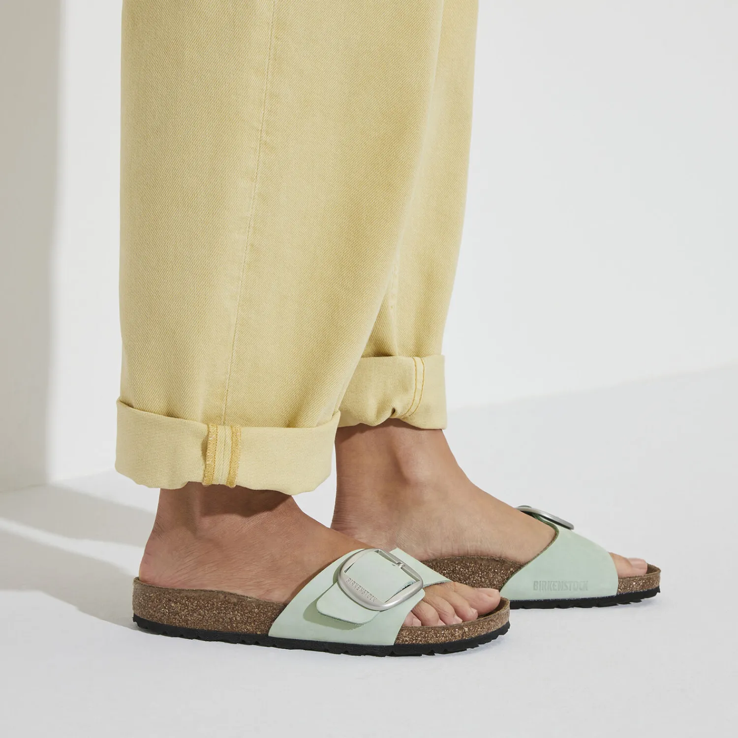 Dames Birkenstock Een Riem-Madrid Big Buckle