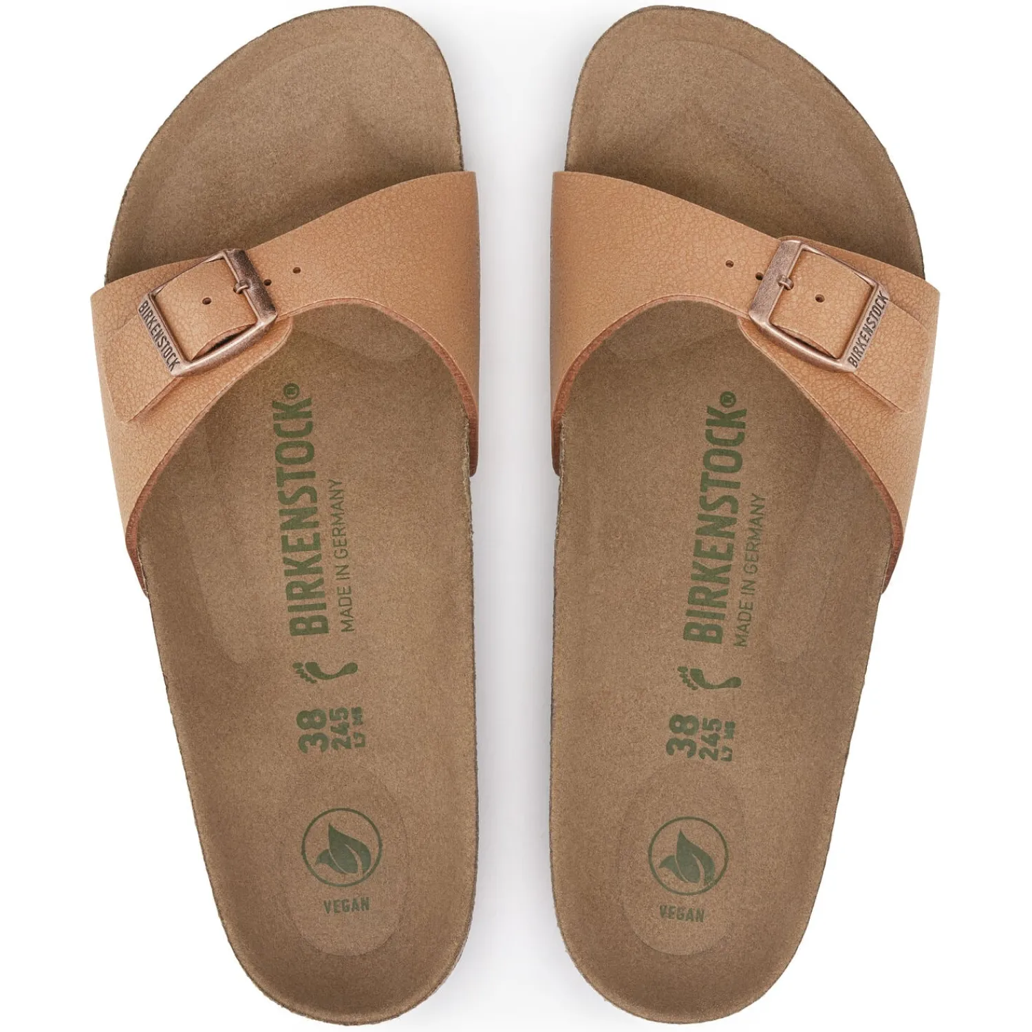 Heren Birkenstock Een Riem-Madrid Veganistisch
