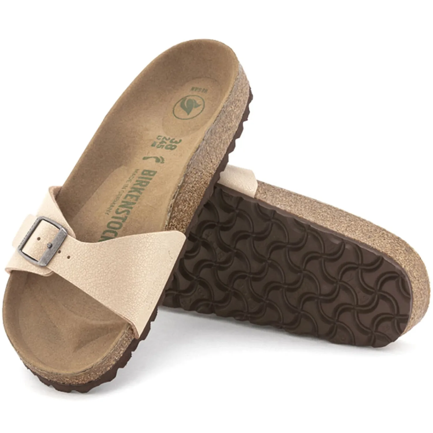 Heren Birkenstock Een Riem-Madrid Veganistisch