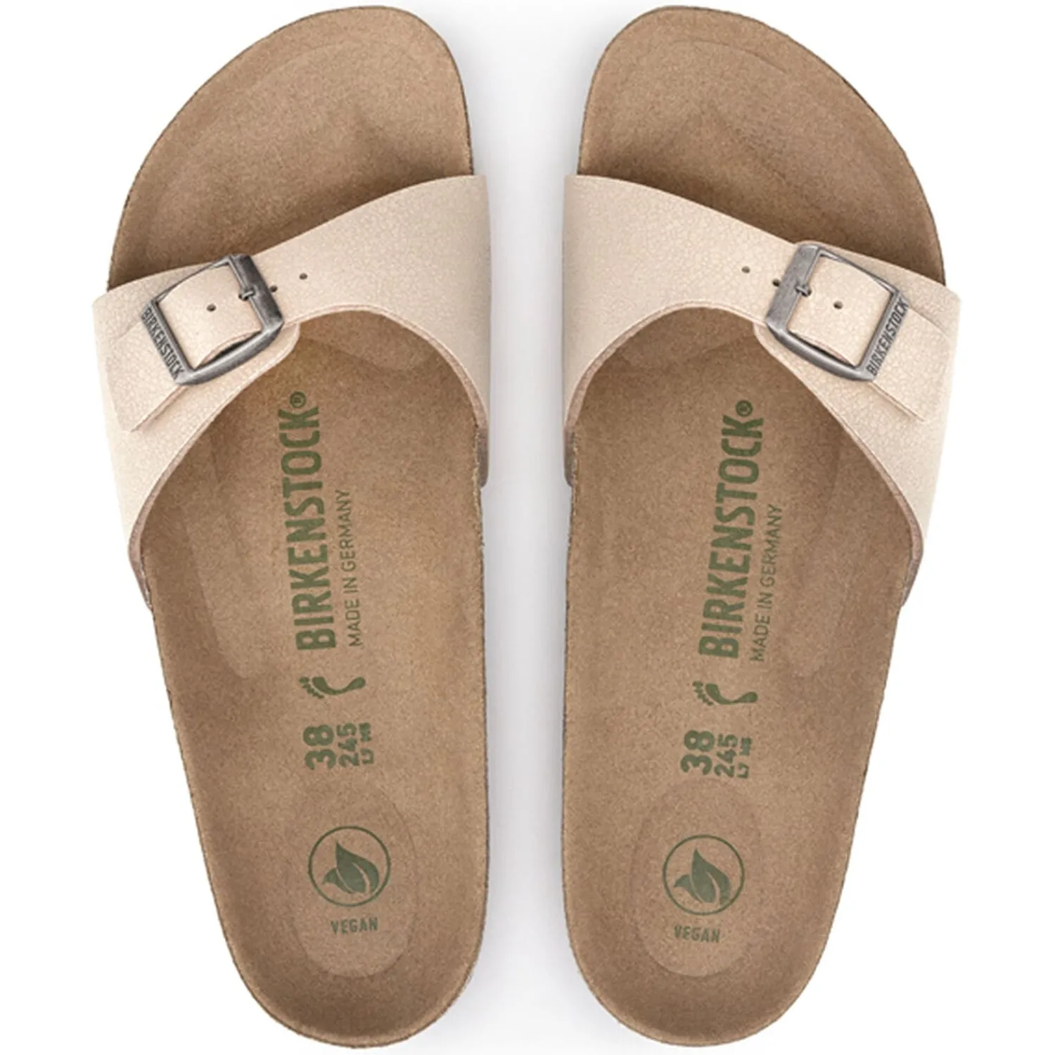 Heren Birkenstock Een Riem-Madrid Veganistisch