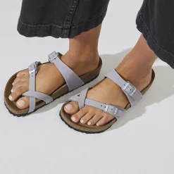 Dames Birkenstock Teensandalen En -Slippers-Mayari Zacht Voetbed