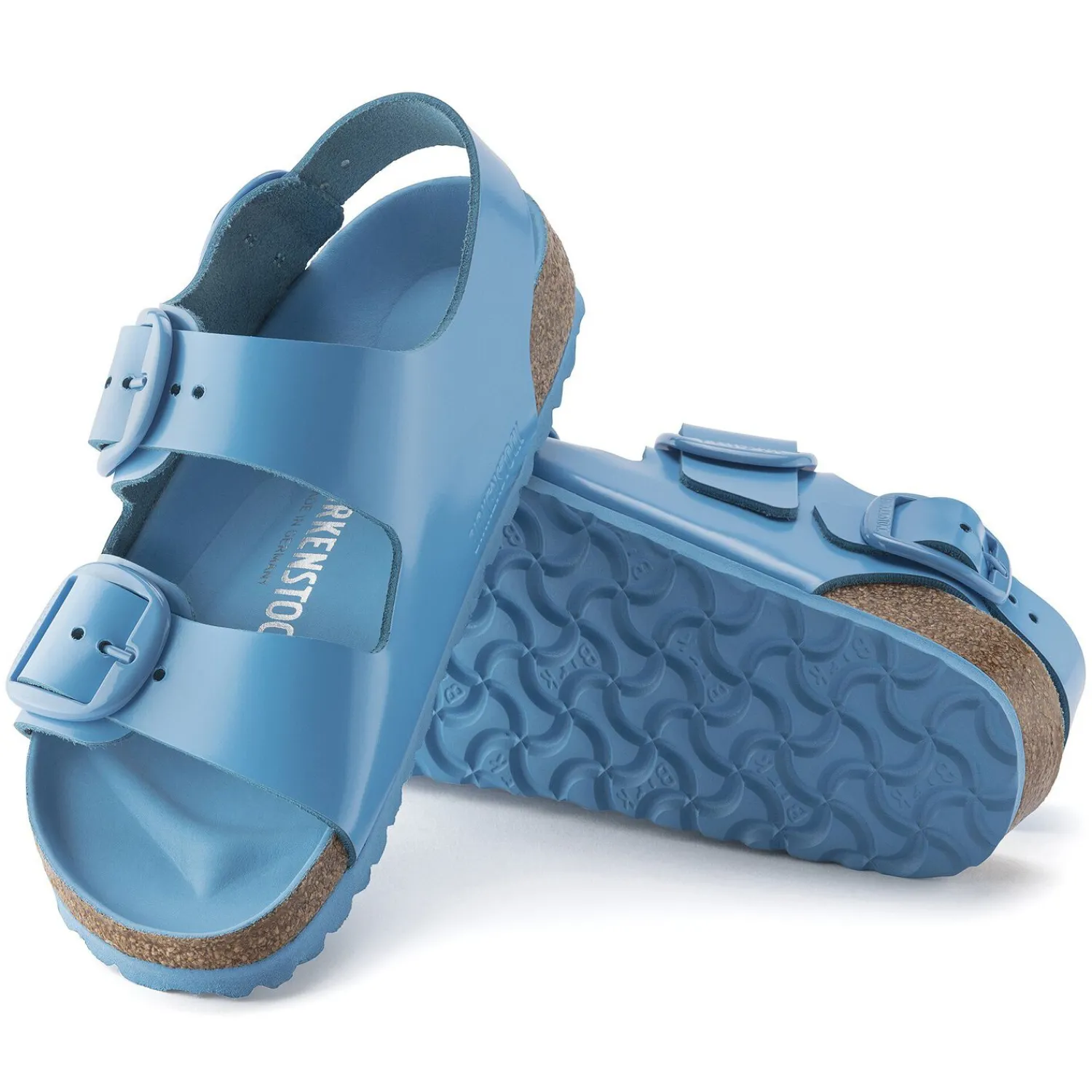 Dames Birkenstock Met Hielriem-Milano Big Buckle