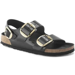Dames Birkenstock Met Hielriem-Milano Big Buckle