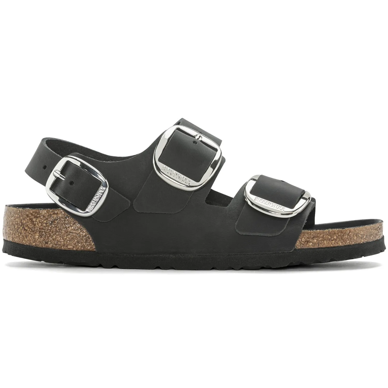 Dames Birkenstock Met Hielriem-Milano Big Buckle