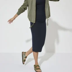 Dames Birkenstock Met Hielriem-Milano Big Buckle