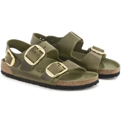 Dames Birkenstock Met Hielriem-Milano Big Buckle