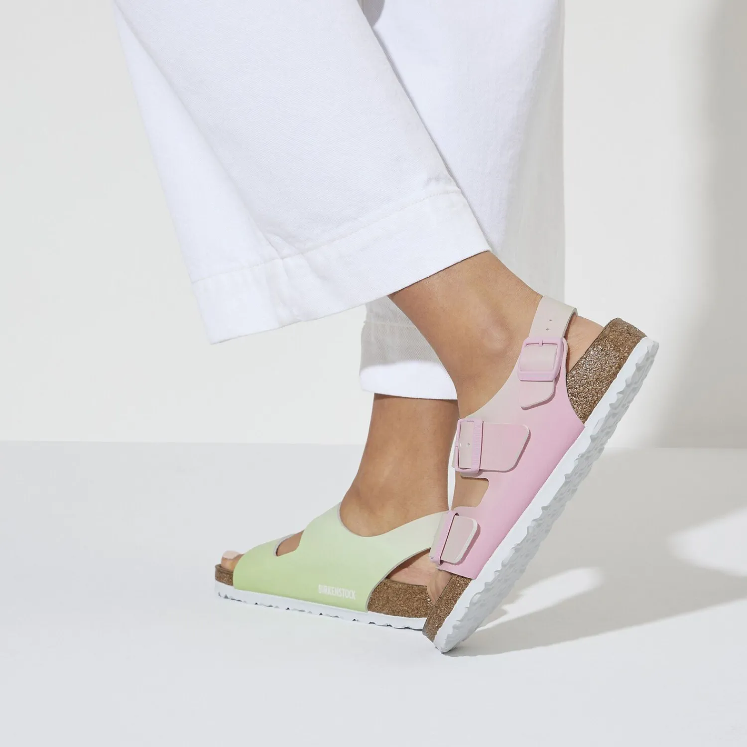 Dames Birkenstock Met Hielriem-Milano Bs