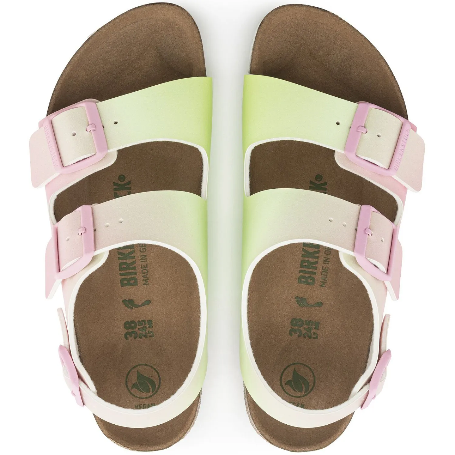 Dames Birkenstock Met Hielriem-Milano Bs