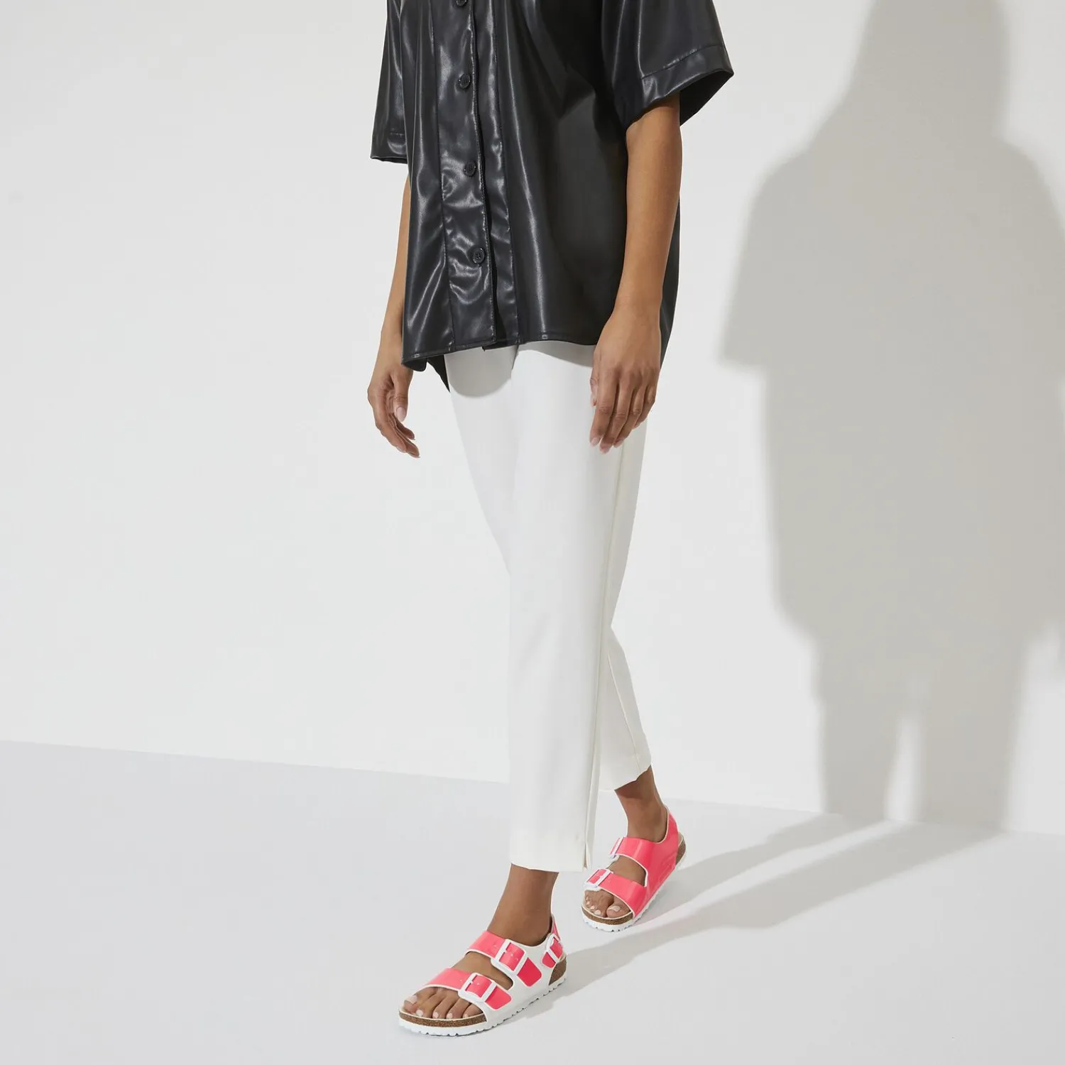 Dames Birkenstock Met Hielriem-Milano Bs